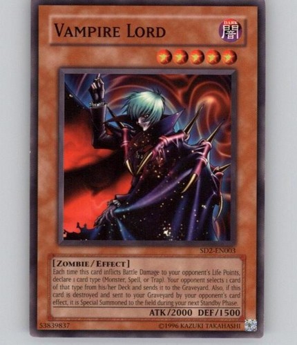 Vampire lord - vampire, (sd2-en003)