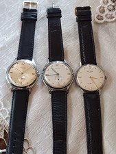 3 orologi vintage anni 50/60 a