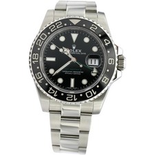 ROLEX Stainless Steel GMT