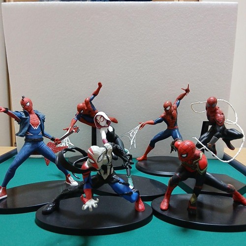 Lotto figurine spider man - lotto,