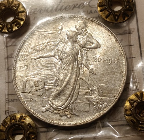 Lire 1911 cinquantenario - 1911,