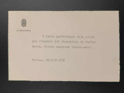 Cartoncino juventus - cartoncino, la