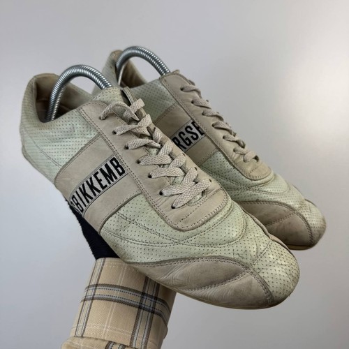 Bikkembergs leather low top - leather,
