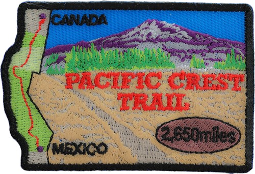 Pacific crest trail patch - crest,