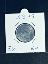 MONETA   REPUBBLICA ITALIANA  10 LIRE 1975 FIOR DI CONIO VEDI FOTO LEGGI NOTE