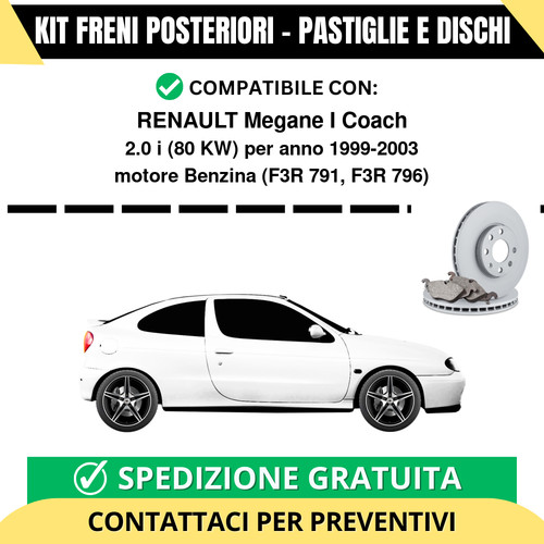 Kit freni posteriori - freni,
