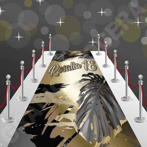 Tappeto anni decorazione - 18,
