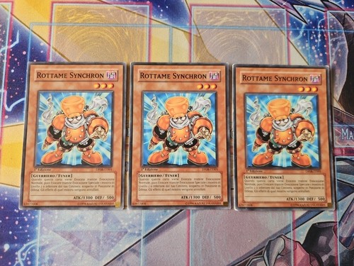 3x rottame synchron - yu-gi-oh!,