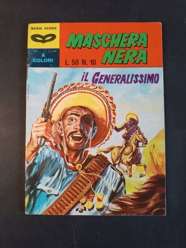 Fumetto maschera nera serie - nera,