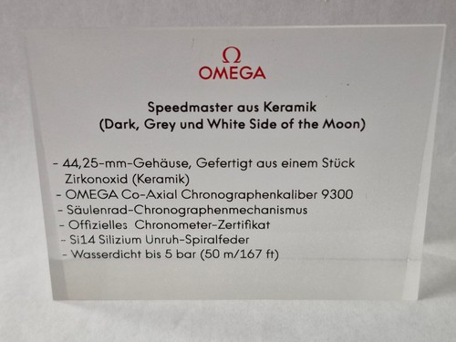 Omega speedmaster ceramic - speedmaster,