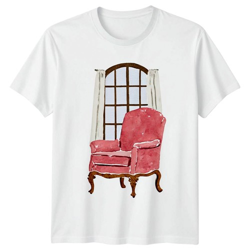 Poltrona vintage acquerello - vintage,