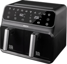 - Friggitrice Ad Aria Calda Digitale Doppia 8 L Con 2 Vasche | Friggitrice Senza