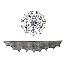 Tovaglia Halloween ragnatela