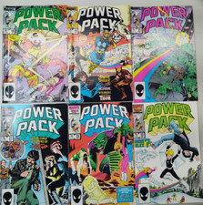 Power Pack #18-23 fumetti Marvel 1986