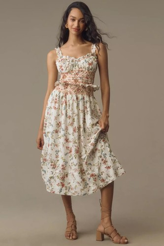 Abito midi anthropologie - midi, lp
