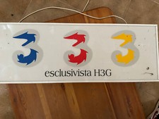 insegna luminosa Tre italia