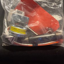 Resideo Interruttore Bassa Pressione WC 4.5, 1/2” Adattatore Nipplo Nero e Cablaggio