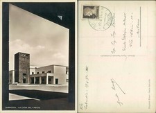 SABAUDIA CON UNA STORICA IMMAGINE DELLA CASA DEL FASCIO -N.60439