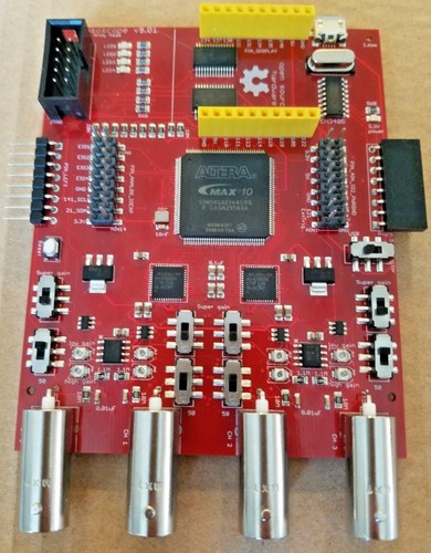 Haasoscope oscilloscopio - haasoscope, v9.0