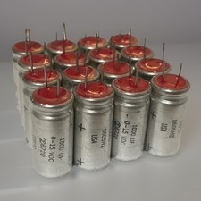 16 pezzi - SPRAGUE 672D - 1000uF 15V 105°C - RM7,5 - 15x32mm (Mark Levinson) NUOVO