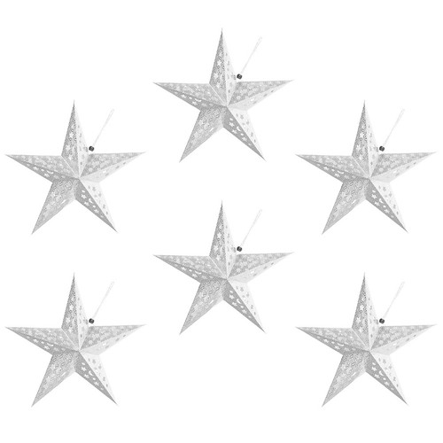 6pcs origami pentagramma