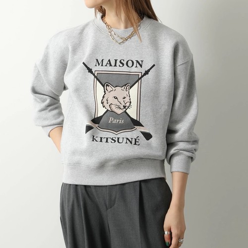 Maglione felpa volpe stampa