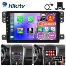 Autoradio 9" CarPlay Android 15 per Suzuki Grand Vitara 05-15 navigatore GPS + fotocamera