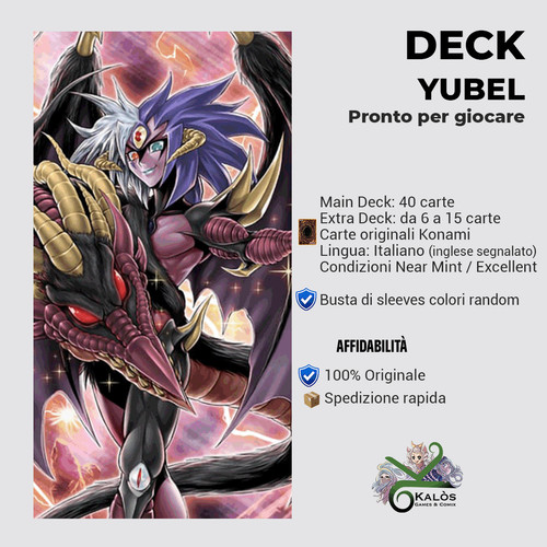 Yugioh mazzo deck yubel - yugioh!, da