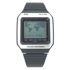 NOS AEGIS TELE-PAD (CASIO VDB-1000) OROLOGIO DIGITALE VINTAGE TOUCH SCREEN 1988