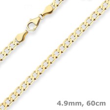 4,9mm Collana Maglia Grumetta