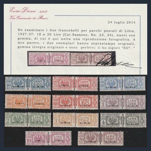 Colonie italiane 1927 libia - italiane, 1927-37