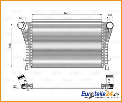 Intercooler valeo 818347 - 818347, per
