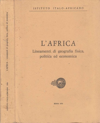 Africa lineamenti di - l'africa.,