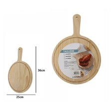 TAGLIERE LEGNO ROTONDO AFFETTA