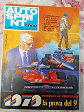 AUTOSPRINTANNO AUTOSPRINT ANNO 1979 FERRARI T4 SCHECKTER VILLENEUVE MONDIALE