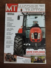 2014 06 MACCHINE TRATTORI GIUGNO 2014 N.140 ANNO XIV SAME EXPLORER LANZ CNH