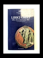 Lirici greci Saffo Alceo Anacreonte Ibico