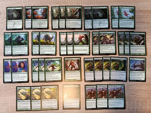 Mtg mazzo carte magic verde - magic,