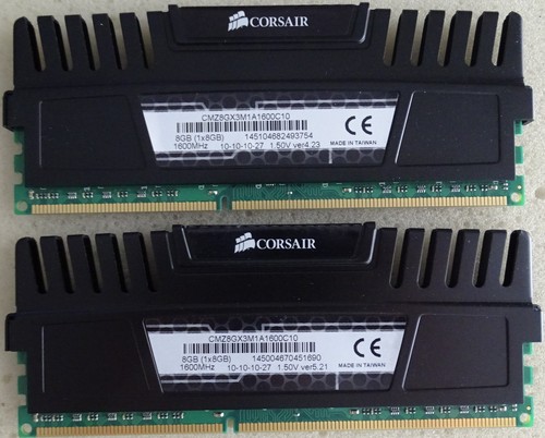 Corsair pezzi da 8 - corsair, gb