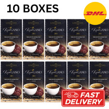 10 X Scatole Caffè Ganoderma Biologico Gano Excel Ganocafe 3in1 Reishi Cafe Latte