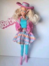 BARBIE MATTEL SUNCHARM 1989 WESTERN FUN 9932 VINTAGE