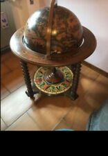 mappamondo bar porta liquori stile antico