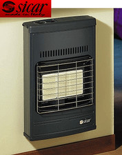 Stufa murale a gas GPL a raggi