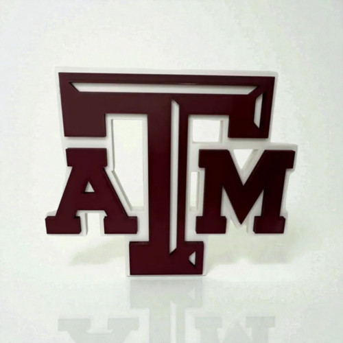 Insegna parete texas m - texas, a&m