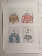 1920 ca.Liberty Art Nouveau Soggetti Di George Barbier Costumi