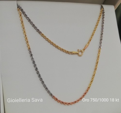 Collana fune corda in - collana,