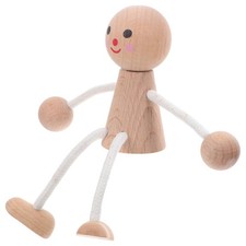 Bambole legno fatte a - di,