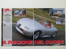 Clipping Ritaglio Articolo ZENDER PROGETTO CINQUE Nata da Meccanica ALFA ROMEO