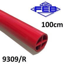 BARRA ORIZZONTALE ROSSA TONDA