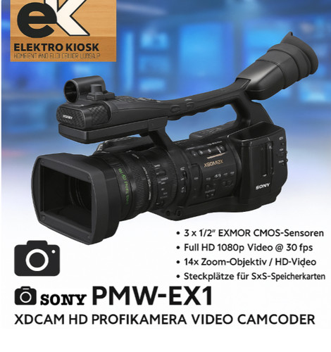 Sony pmw ex1 - xdcam, hd